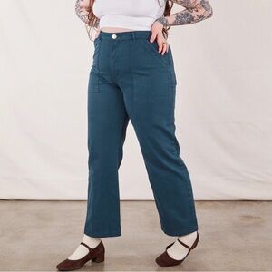 Big Bud Press Work Pants in Lagoon